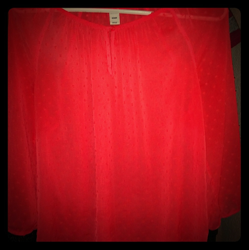 Long sleeve blouse